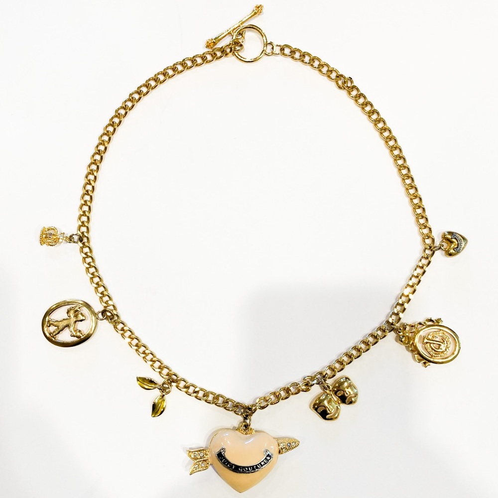 ♥ JUICY Couture Heart Charm Necklace 🐝 My Valentine ♥